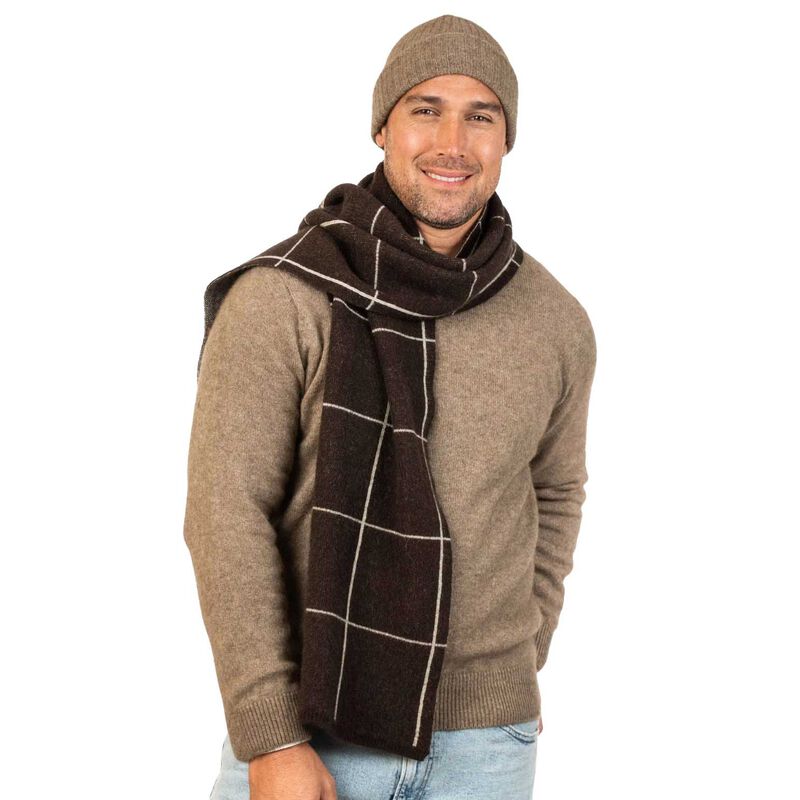 Koru Check Scarf image number 1